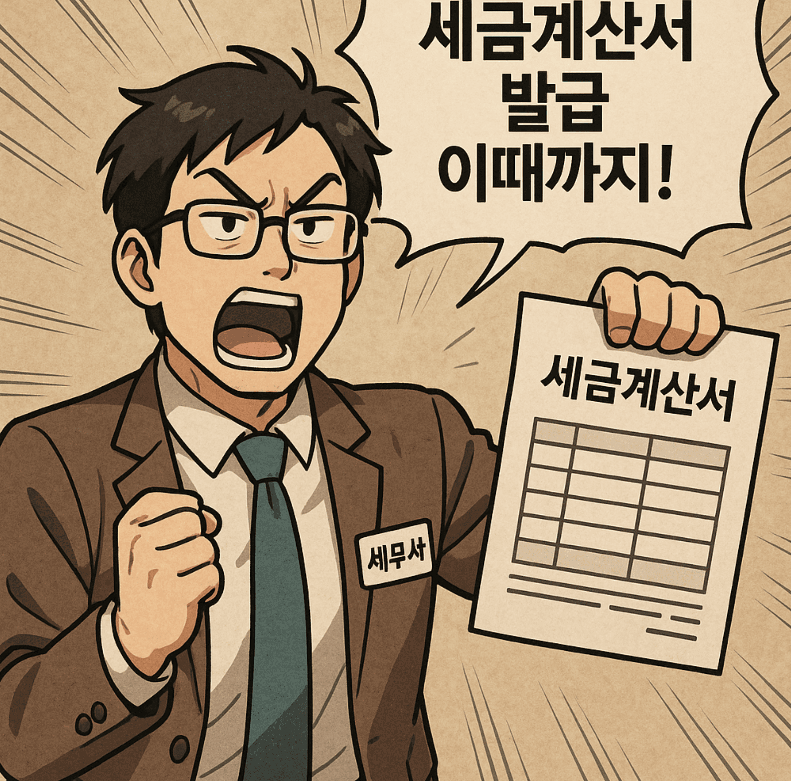 세금계산서 발급 기한