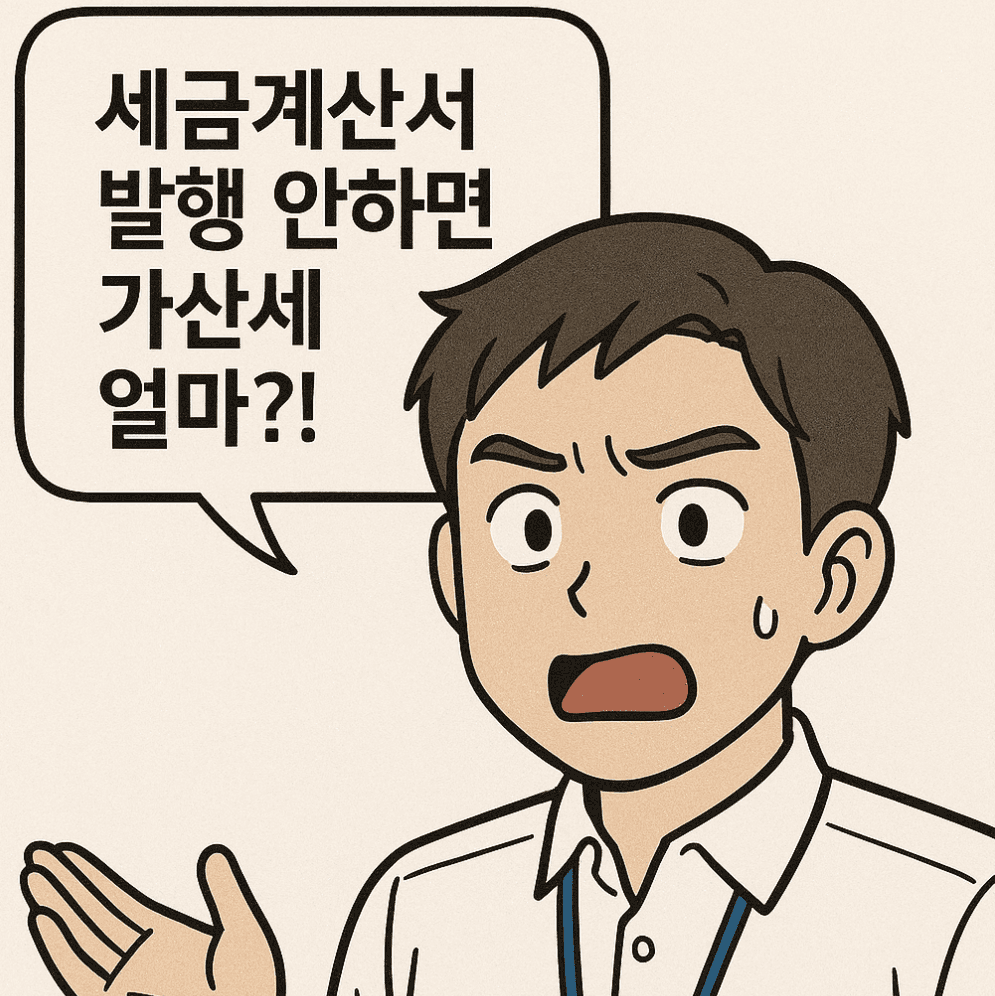 세금계산서 미발행 가산세 총 정리 – 이 글 하나로 끝!