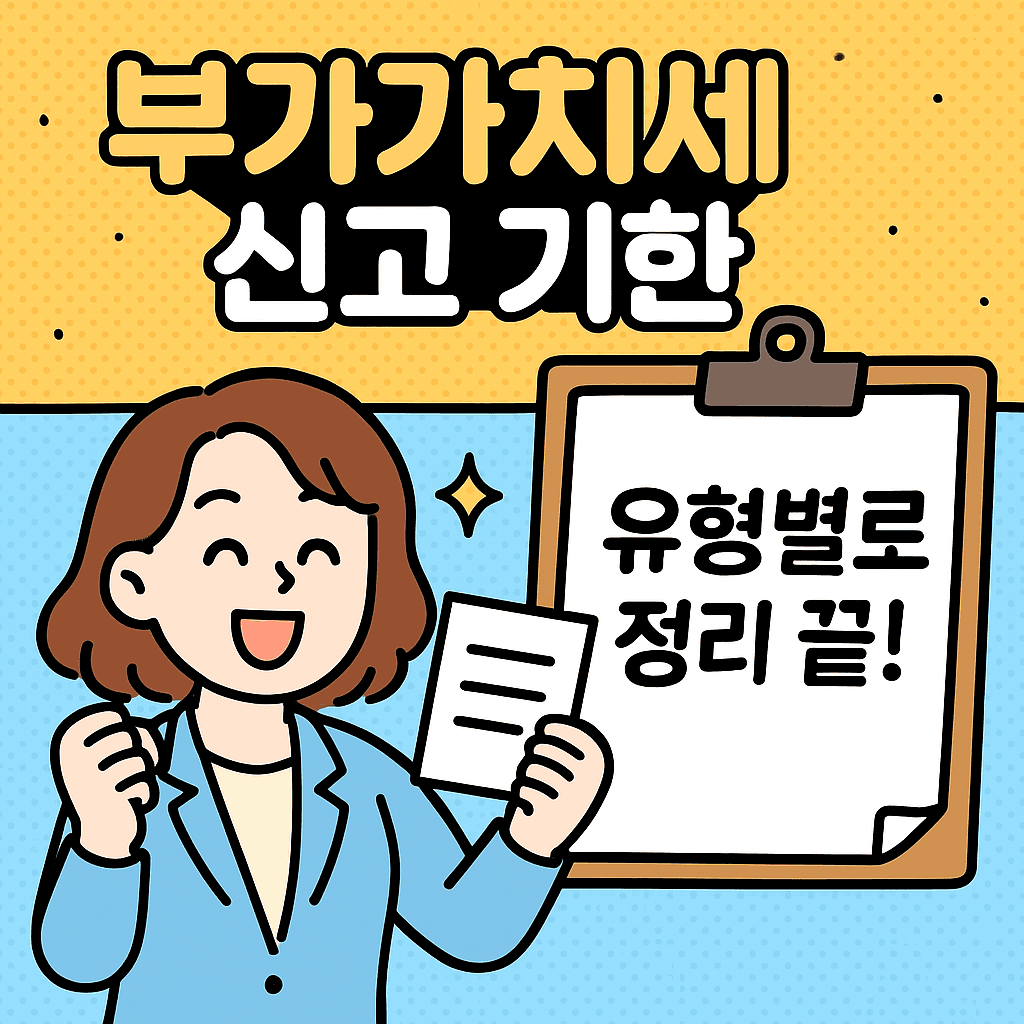 부가가치세 신고 기한