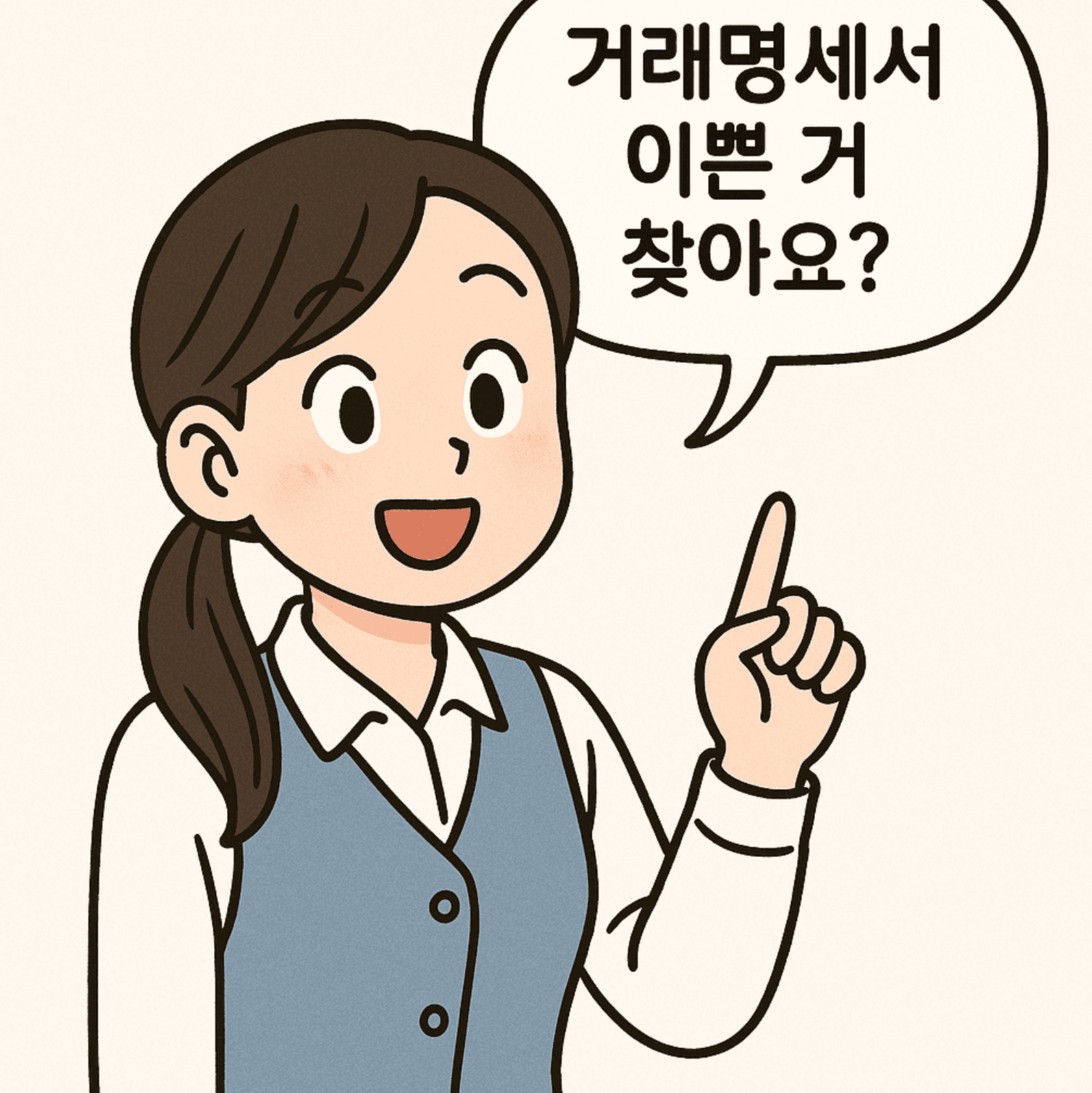 거래명세서 이쁜 거 찾아요?