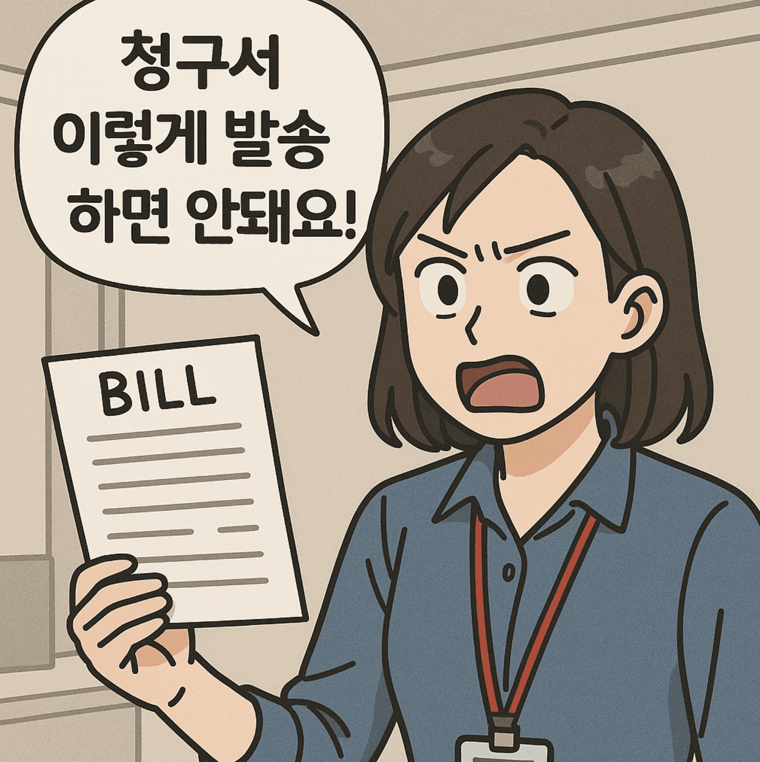 청구서 발행 방법