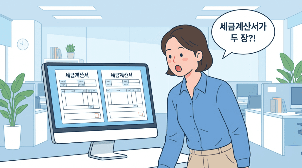 착오에 의한 이중발급