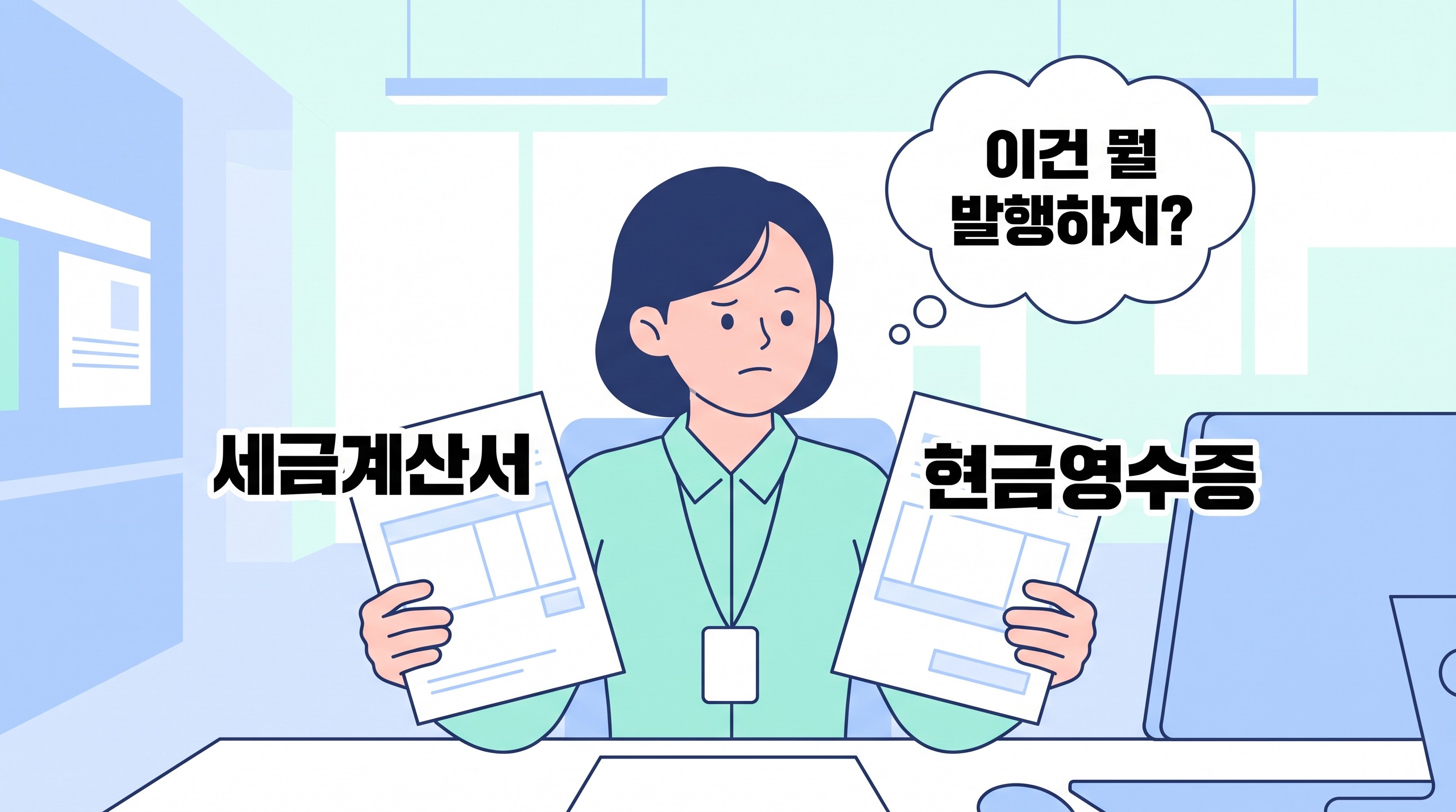 세금계산서와 현금영수증