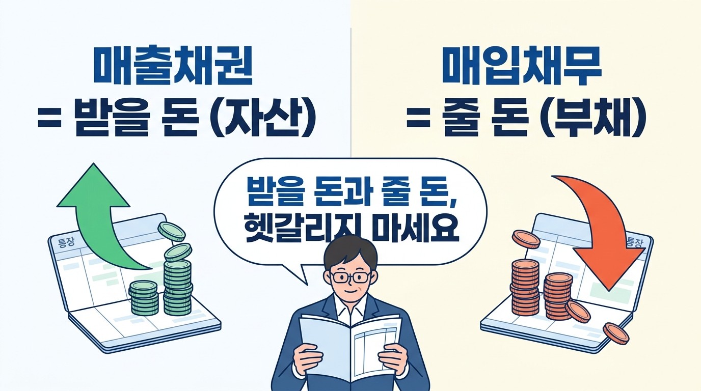 매출채권과 매입채무란 무엇인가요?