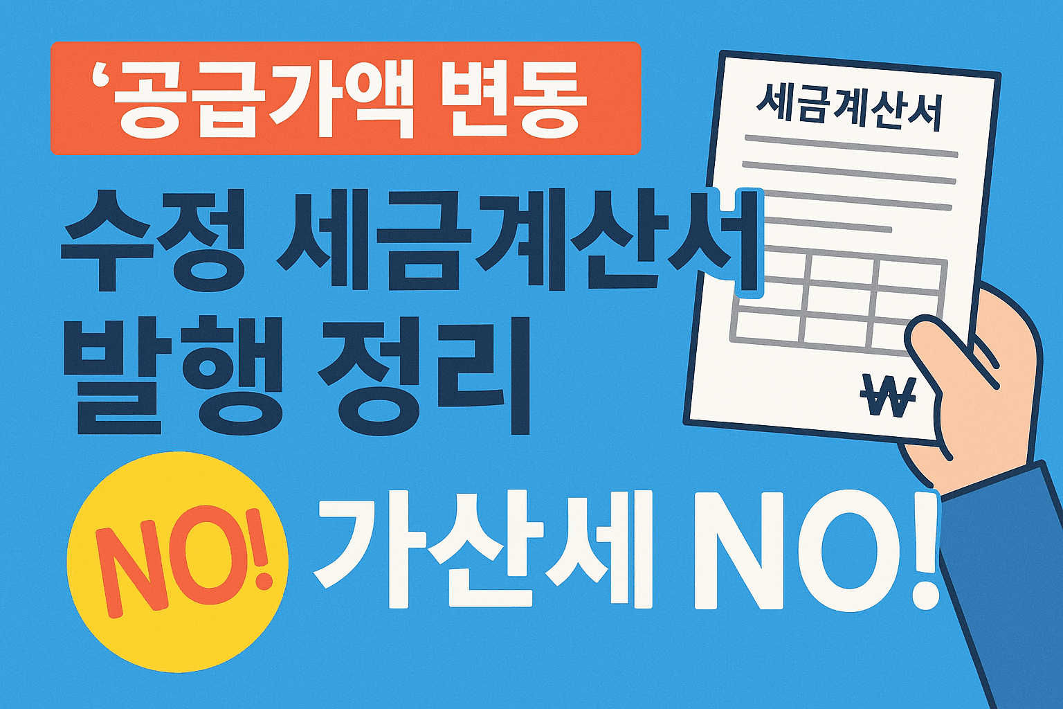 공급가액 변동